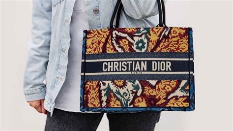 dior book tote patterns